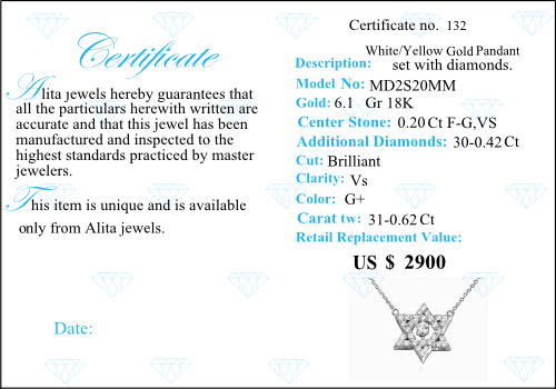 Magnificent Star Certificate